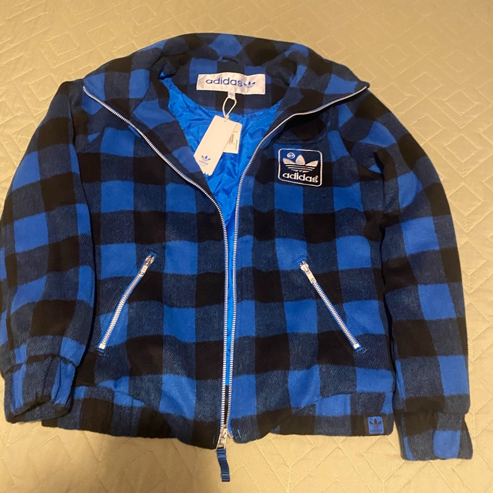 Adidas Originals ST WOOL Jacket BLUEBIRD/RUNNWHITE